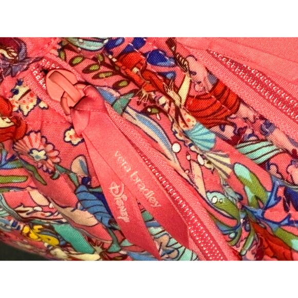 Vera Bradley Ariel’s Pink Lagoon Essential Large Backpack Little Mermaid NWT main image 11